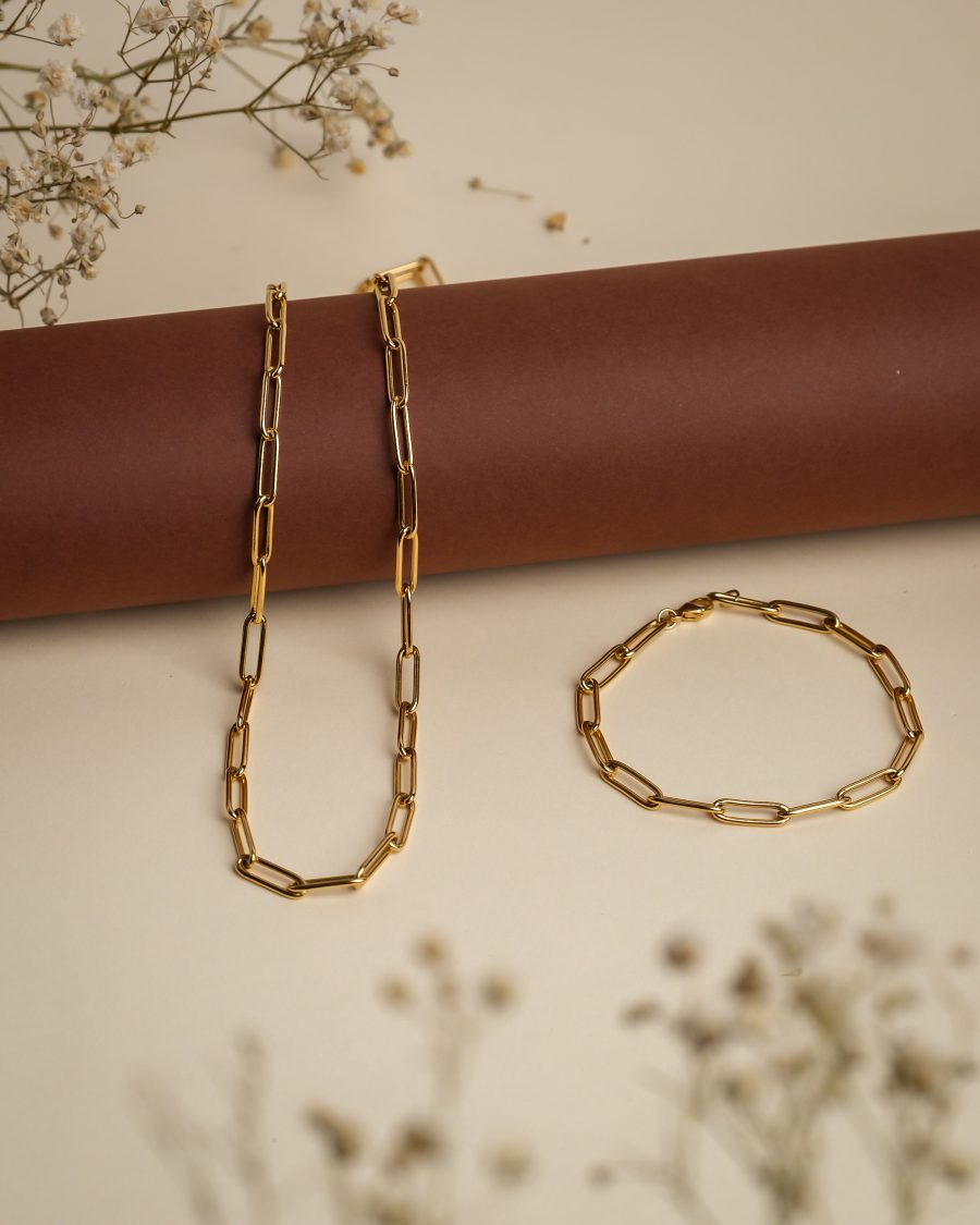 gold-filled-permanent-jewelry-paperlink-necklace-waterproof-tarnish-proof
