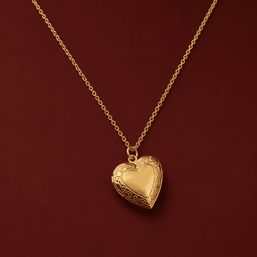 Engravedlocket_necklace_personalizednecklace_heartlocket_tarnishfreejewelr